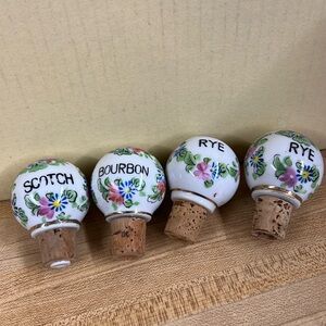 New 4 Liquor Cork Bottle Top Cap